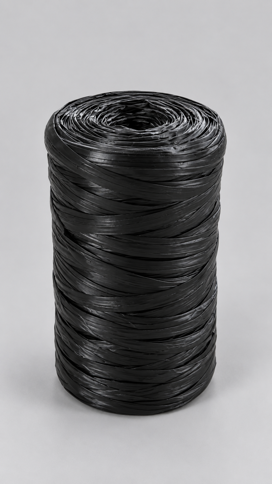 Rolo de fitilho preto para amarração